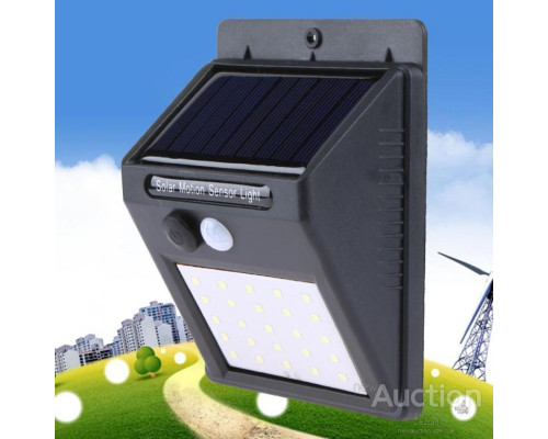 Світлодіодний Навісний ліхтар із датчиком руху 609 + solar 20 діодів Світлодіодний Навісний ліхтар із датчиком руху 609 + solar 20 діодів
