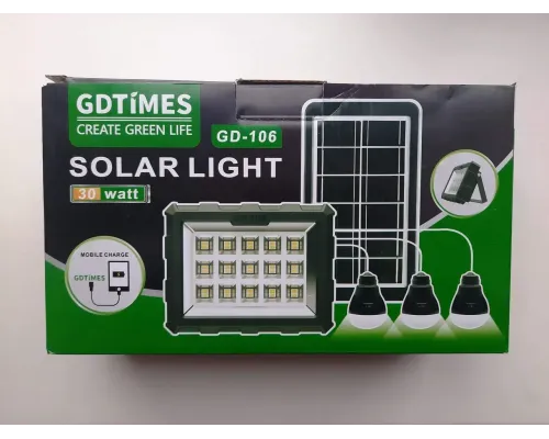 Переносная солнечная станция GDTIMES GD-106 Переносная солнечная станция GDTIMES GD-106