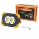 LL-802 Автономний переносний прожектор 20w COB+1W+Power Bank (2 АКБ у комплекті)