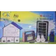 Сонячна зарядна станція + LED ліхтар Junai JA-2007 з лампочками + Power Bank
