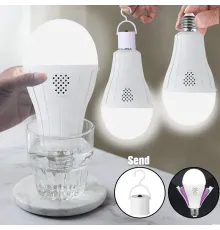 Энергосберегающая лампа 20w с 2 сменными аккумуляторами и зарядкой 18650, Rainberg P920
