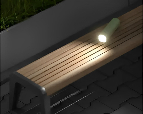 Ліхтарик-настільна лампа Desk lamp Mode. БІЛИЙ