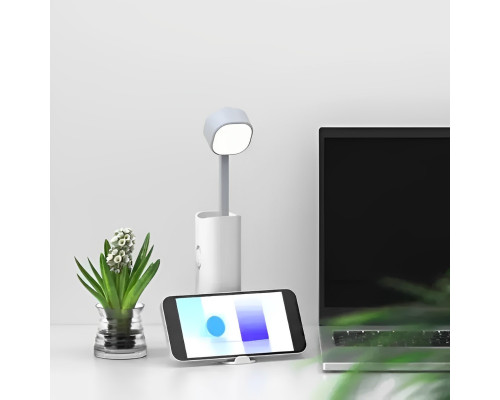 Ліхтарик-настільна лампа Desk lamp Mode. БІЛИЙ