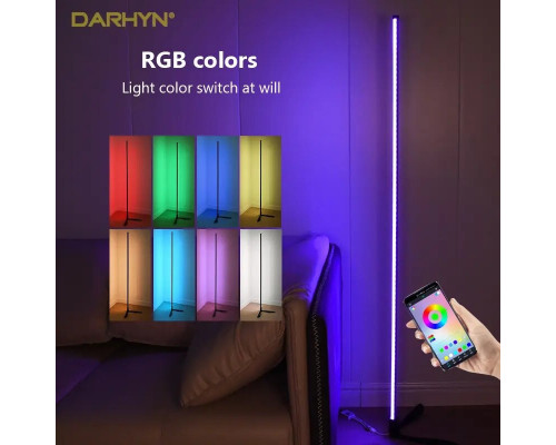 Напольная Лампа 1.4 m для спальни RGB светодиодная Напольная Лампа для спальни, HA-10 Напольная Лампа 1.4 m для спальни RGB светодиодная Напольная Лампа для спальни, HA-10