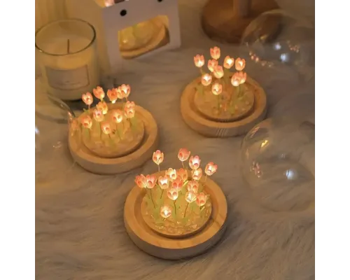 Ночник светодиодный тюльпаны умелые ручки Spherical lamp HA-42, Лампа-тюльпан DIY Ночник-тюльпан Ночник светодиодный тюльпаны умелые ручки Spherical lamp HA-42, Лампа-тюльпан DIY Ночник-тюльпан