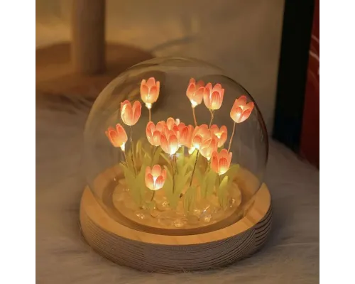 Ночник светодиодный тюльпаны умелые ручки Spherical lamp HA-42, Лампа-тюльпан DIY Ночник-тюльпан Ночник светодиодный тюльпаны умелые ручки Spherical lamp HA-42, Лампа-тюльпан DIY Ночник-тюльпан