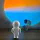 Дитячий світильник Астронавт, космонавт SUNSET LAMP Astronaut