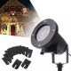 Лазерная установка Festival Projection Lamp уличный проектор с 12 сменными слайдами и пультом