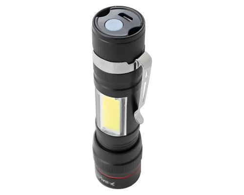 Ліхтарик ручний акумуляторний Bailong BL-520 T6 + COB