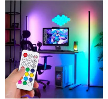 Підлогова кутова RGB-лампа торшер з пультом керування 1,2 м Кутовий підлоговий нічник світильник