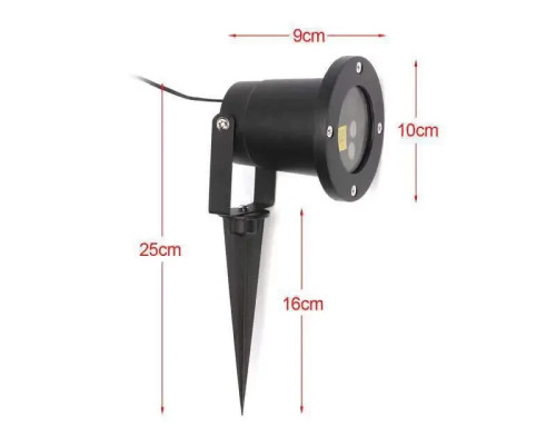 Вуличний лазерний проєктор Outdoor Laser Light з металевого водонепроникного корпусу Вуличний лазерний проєктор Outdoor Laser Light з металевого водонепроникного корпусу
