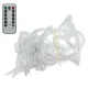 Гірлянда-штора з фігурками 2,5 м (138 LED), від 220V, Біла/Гірлянда новорічна