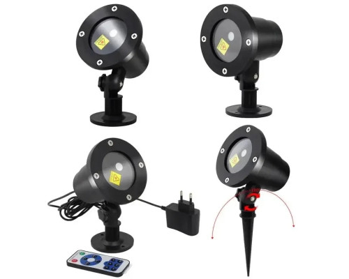Вуличний лазерний проєктор Outdoor Laser Light з металевого водонепроникного корпусу Вуличний лазерний проєктор Outdoor Laser Light з металевого водонепроникного корпусу