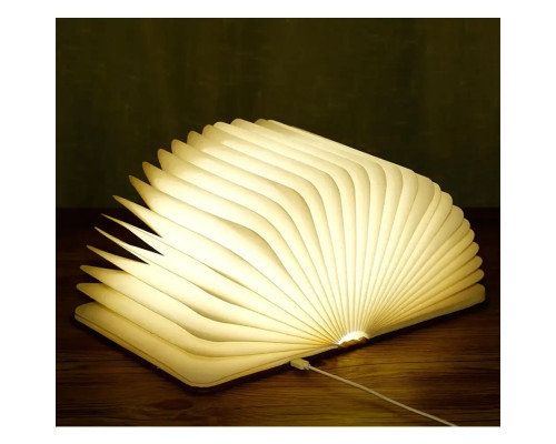 Настільна лампа світильник у формі книги Foldable Book Lamp Нічник для дитячої кімнати 7259