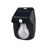 Ліхтар на сонячній батареї з датчиком руху Solar Wall Lamp COBA CL-118