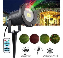 Вуличний лазерний проєктор Outdoor Laser Light з металевого водонепроникного корпусу