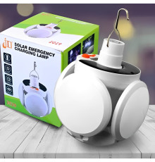 Ліхтар-лампа акумуляторна BL 2029 + SOLAR на сонячній батареї з USB зарядкою