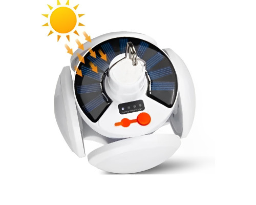 Ліхтар-лампа акумуляторна BL 2029 + SOLAR на сонячній батареї з USB зарядкою Ліхтар-лампа акумуляторна BL 2029 + SOLAR на сонячній батареї з USB зарядкою