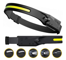 Налобний сенсорний ліхтар BL-G28 All Perspectives Induction Headlamp Гнучкий акумуляторний LED ліхтарик