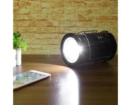 Кемпінгова LED-лампа X-BAIL BL-5800 з ліхтариком і сонячною панеллю