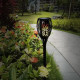 Водонепроникний ліхтар 80 см з ефектом полум'я Solar flame led light sensor activated