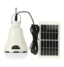 Акумуляторний ліхтарик 10W із сонячною панеллю Golden Road GR-020 для вулиці та приміщень