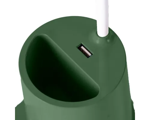Лампа настільна на гнучкій ніжці DESKTOP LAMP EL-2176 зелена з функцією Powebank 1200mAh Лампа настільна на гнучкій ніжці DESKTOP LAMP EL-2176 зелена з функцією Powebank 1200mAh
