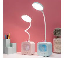 Светодиодная настольная лампа с движущейся головкой и RGB - подсветкой Плюшевого Мишки DIGAD 1943