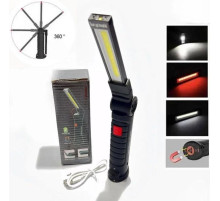 Світлодіодний ліхтар кемпінг LED COB BL-W52 магніт, гачок
