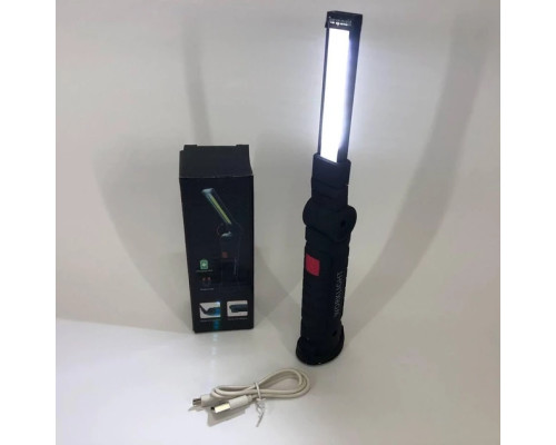 Світлодіодний ліхтар кемпінг LED COB BL-W52 магніт, гачок