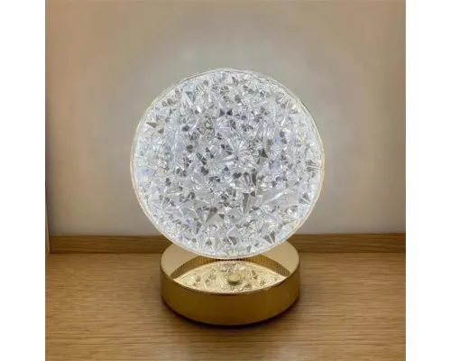 Настільна лампа з кристалами та діамантами Creatice Table Lamp 19 4 Вт Настільна лампа з кристалами та діамантами Creatice Table Lamp 19 4 Вт