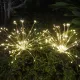 Ліхтар садовий Феєрверк на сонячній батареї 90 led HA-38