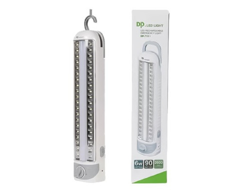 Акумуляторний ліхтар-Лампа DP LED DP-7111 6 W + 4 W / портативний ліхтар / акумуляторний світильник Акумуляторний ліхтар-Лампа DP LED DP-7111 6 W + 4 W / портативний ліхтар / акумуляторний світильник