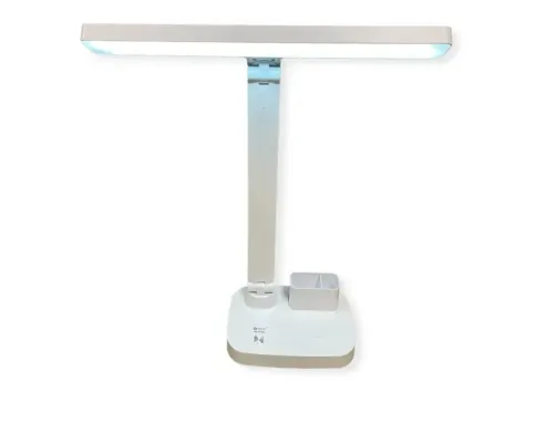 Потужна акумуляторна настільна лампа Digad 1963 на 48 LED 5 W (ЗАРЯДКА ВІД USB/C'ЄМНІ АКУМУЛЯТОРИ) Біла Потужна акумуляторна настільна лампа Digad 1963 на 48 LED 5 W (ЗАРЯДКА ВІД USB/C'ЄМНІ АКУМУЛЯТОРИ) Біла