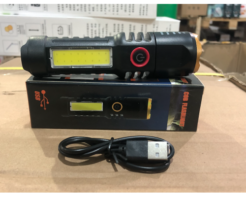 Ліхтарик із заряджанням USB HS-82202 Ліхтарик із заряджанням USB HS-82202