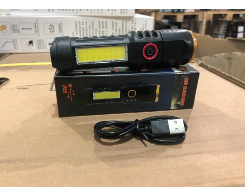 Ліхтарик із заряджанням USB HS-82202 Ліхтарик із заряджанням USB HS-82202