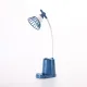 Лампа на гнучкій ніжці DESKTOP LAMP EL-2176 синій з функцією Powebank 1200mAh, тримачем телефона