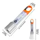 Багатофункціональний ручний акумуляторний ліхтарик з USB TYPE-C зарядкою X-202