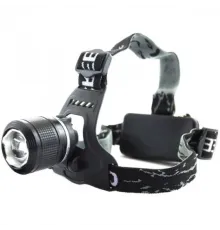 Налобный фонарь LED T6 со встроенным аккумулятором 2*18650 Bailong BL-2199-T6 черный