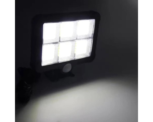 LED — вуличний світильник SL-F120 на сонячних батареях, автономний вологостійкий із датчиком руху для двору