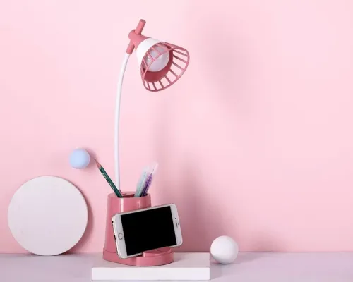 Лампа DESKTOP LAMP EL-2176 з функцією Powebank 1200mAh і тримачем телефона Лампа DESKTOP LAMP EL-2176 з функцією Powebank 1200mAh і тримачем телефона