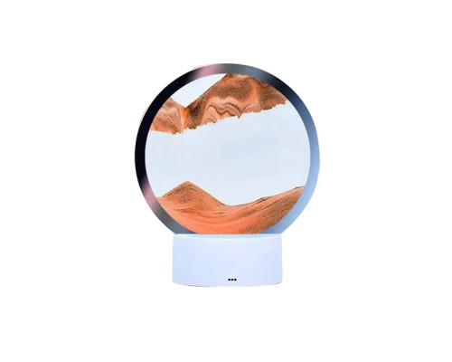 Настільна LED-лампа нічник Пісочний годинник 3D "Moving Sands Capes" USB Нічний світильник Настільна LED-лампа нічник Пісочний годинник 3D "Moving Sands Capes" USB Нічний світильник