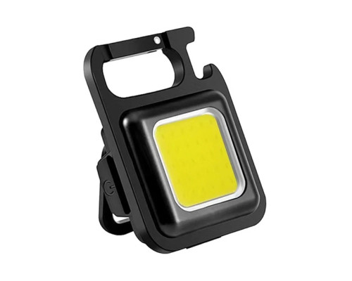 Ліхтарик брелок акумуляторний LED COB з карабіном і магнітом 500 mAh Ліхтарик брелок акумуляторний LED COB з карабіном і магнітом 500 mAh