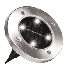 Вуличний світильник на сонячній батареї Solar Disk 8led-dm8 — садовий ліхтар