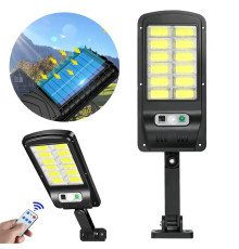 Уличный фонарь на солнечной батарее LED Solar Street Light BK-128B-12COB с датчиком движения и пультом
