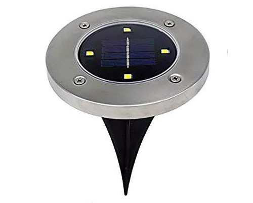 Вуличний світильник на сонячній батареї Solar Disk 8led-dm8 — садовий ліхтар Вуличний світильник на сонячній батареї Solar Disk 8led-dm8 — садовий ліхтар