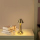 Настільна лампа металева з акумулятором Table Lamp Настільна сенсорна LED-лампа