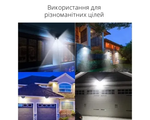 Вуличний світильник світлодіодний LED прожектор із датчиком руху Wall lamp LF-1728A Вуличний світильник світлодіодний LED прожектор із датчиком руху Wall lamp LF-1728A