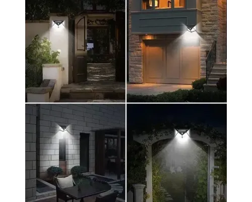 Вуличний світильник світлодіодний LED прожектор із датчиком руху Wall lamp LF-1728A Вуличний світильник світлодіодний LED прожектор із датчиком руху Wall lamp LF-1728A