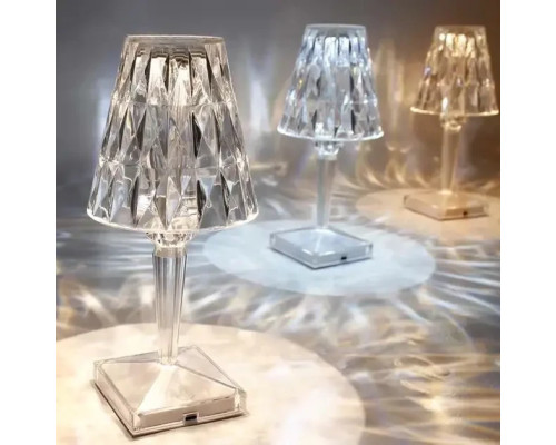 Декоративный LED светильник ночник Diamond light Бриллиант светодиодный хрустальный на аккумуляторе USB Декоративный LED светильник ночник Diamond light Бриллиант светодиодный хрустальный на аккумуляторе USB